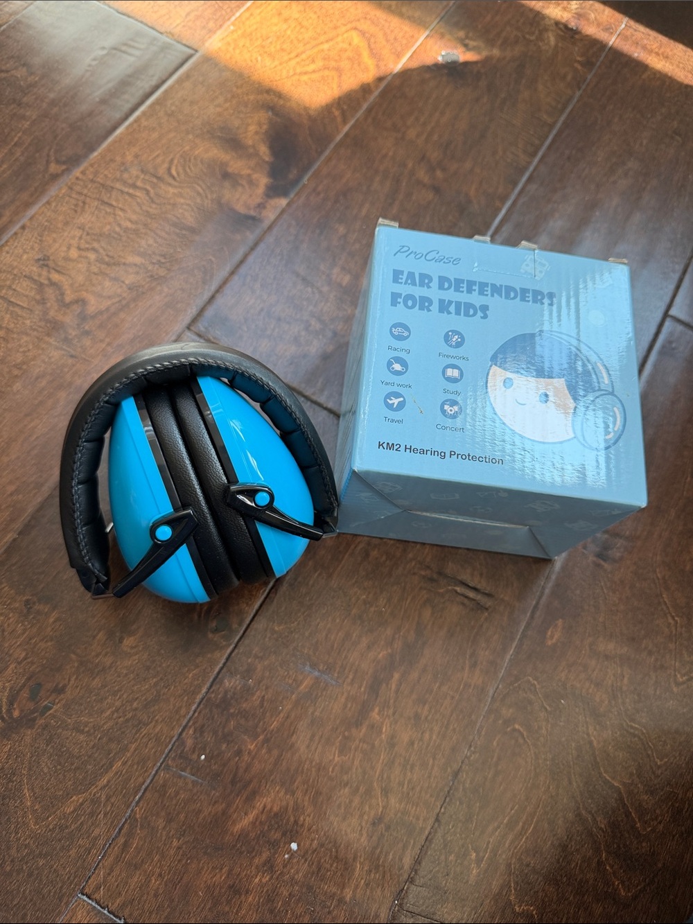 Kids Ear Defenders - Blue Hearing Protection